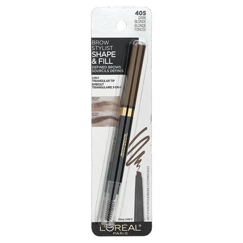 L Oréal Brow Stylist Shape Fill 405 Dark Blonde 0 008 oz 250 mg