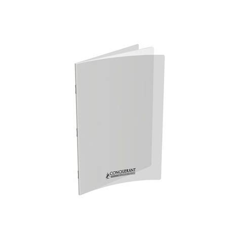 Conqu Rant Classique Cahier Polypro X Cm Pages Uni