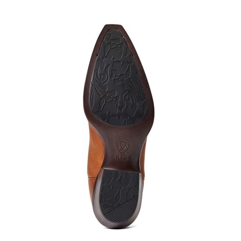 Ariat Womens Boots Heritage X Toe Elastic Wide Calf Western
