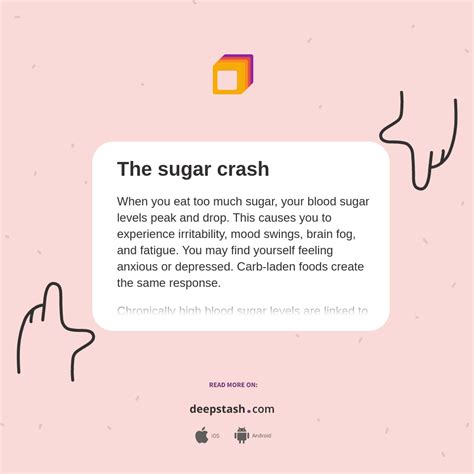 The Sugar Crash Deepstash