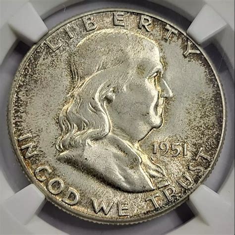 Ngc Ms Fbl Franklin Half Dollar Old Pueblo Coin