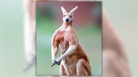 Male Kangaroos Purposely Flex Their Biceps to Impress Females? | Snopes.com