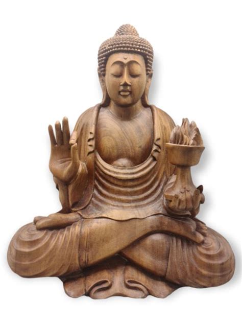 Seated Buddha 47 Cm Wood Bali Indonesia Catawiki