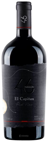 2019 46 Parallel Wine Group El Capitan Pinot Noir Vivino US