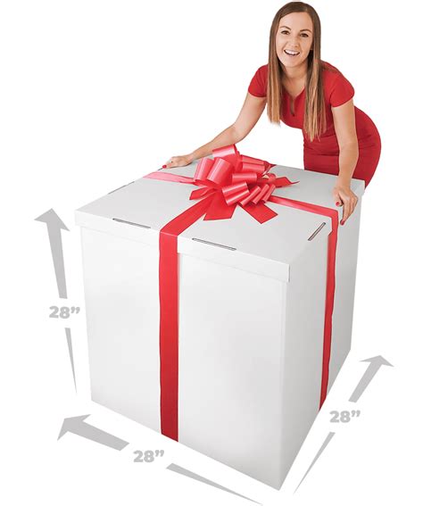 The Big Gift Box Will Wow Any Event 28x28x28 Inches Order Now