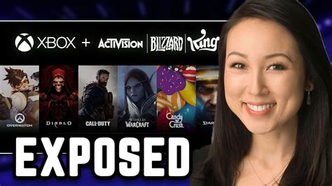 Xbox Activision Blizzard Acquisition Sony Exposed By Activision Youtube