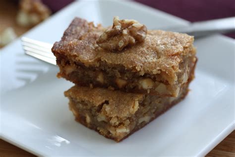 White Chocolate Maple Walnut Blondies Recipe Catch My Party