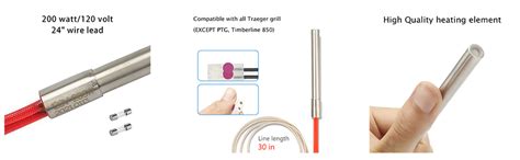 Amazon Unidanho Hot Rod Ignitor Kit Replacement Sets For Pit Boss Pellet Grills And Camp