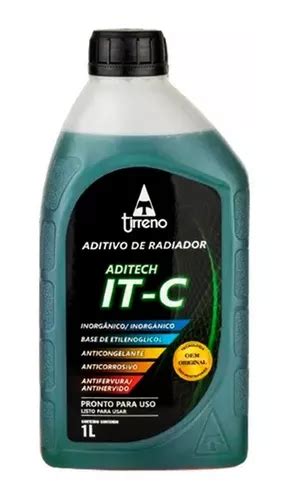 Aditivo Radiador Tirreno It C Pronto P Uso Inorg Nico Verde Mercadolivre