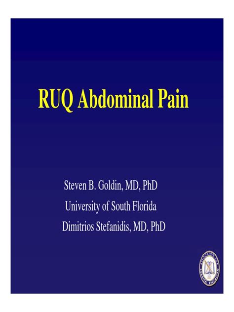 Ruq Abdominal Pain | Gallbladder | Digestive System