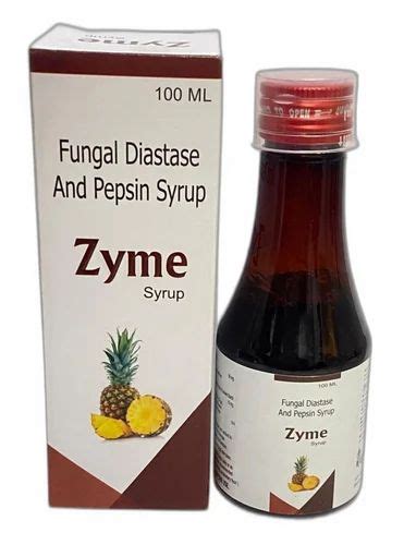 Fungal Diastase And Pepsin Syrup UNINOR BIOTECH 100 Ml At Rs 60