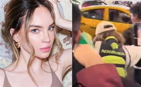 Belinda Se Disfraza De Sobrecargo Para Escapar De La Prensa En El