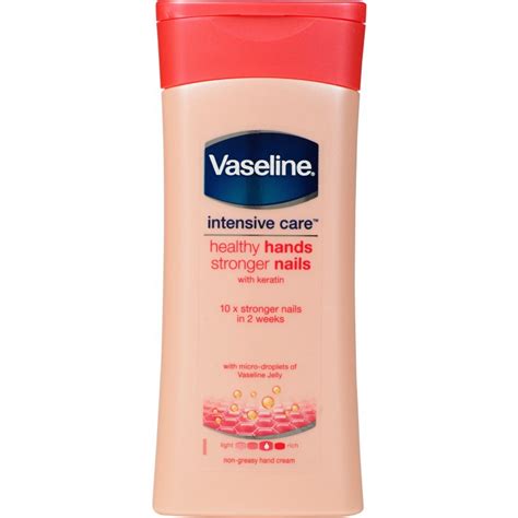 Vaseline Intensive Care Healthy Hands Stronger Nails Lotion 200 Ml £189