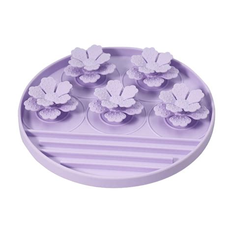 Silicone Lick Mat for Dogs and Cats, Slow Feeder Bowl with Textured