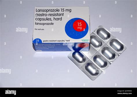 Box Of 28 15mg Lansoprazole Gastro Resistant Hard Capsules Made By