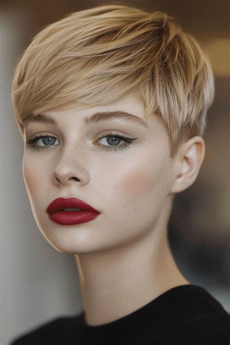 blonde pixie cuts stylish hair ideas