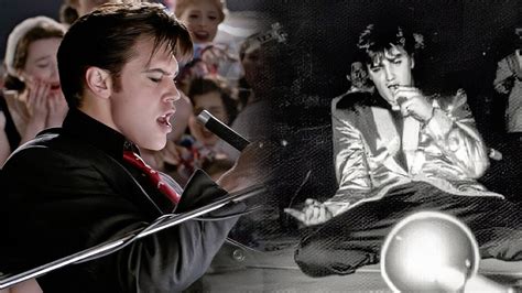 Elvis Presley Austin Butler Trouble Russwood Park Comparison