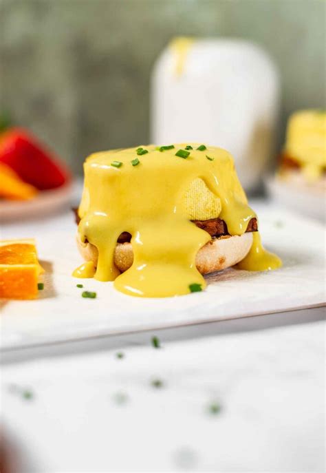 Vegan Hollandaise Sauce In 10 Minutes • Tasty Thrifty Timely