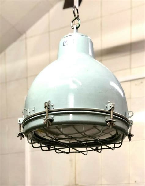 Nautical Antique Castlemaine Aluminium Indoor Outdoor Marine Pendant