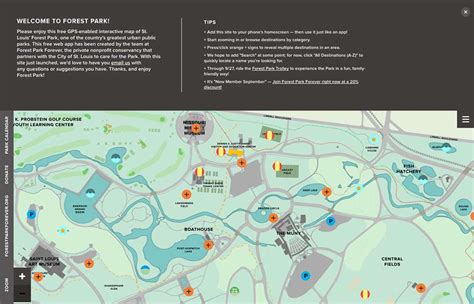 Forest Park Map - Unmatched Style