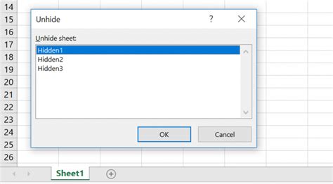 How To Unhide Sheets In Excel Unhide All Sheets In Excel Vba