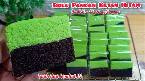 Bolu Kukus Pandan Ketan Hitam Super Lembut Dan Enak Cocok Untuk Ide