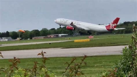 Manchester Airport Plane Spotting Aircraft Landings Take Offs