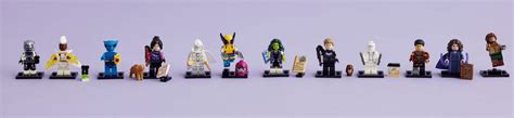 LEGO Marvel CMF Series 2 minifigures revealed