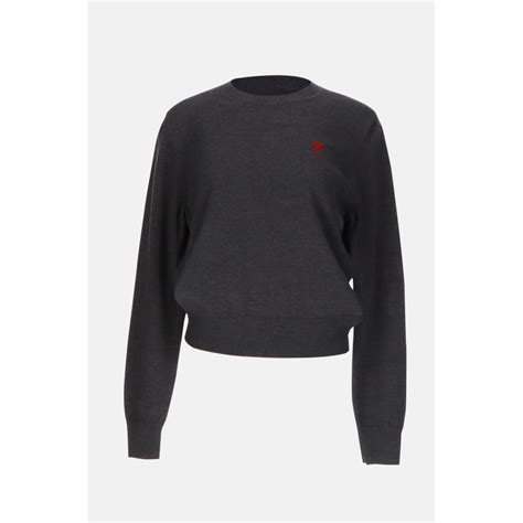 Marques De Luxe Pull Col Rond Ami Paris Drake Store