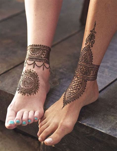 Man S And Woman S Leg Lightly Touching Henna Meaning Hers With