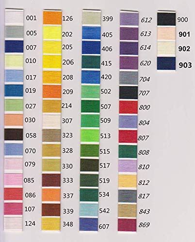 Simthread Options Various Assorted Color Packs Of Polyester