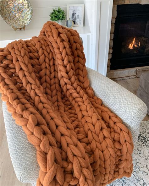 Chunky Knit Blanket Usa Handmade Artofit