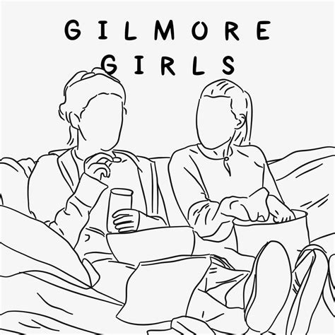 Gilmore Girls Coloring Pages Coloring Pages