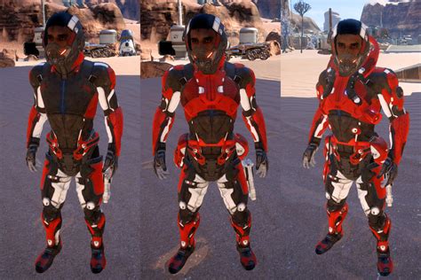 Armor Swaps For Squad And Ryder At Mass Effect Andromeda Nexus Mods And Community