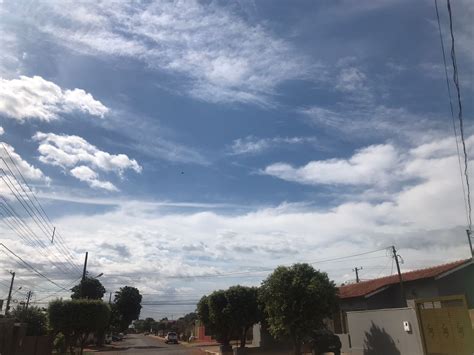 Nova Frente Fria Tempo Come A A Mudar Neste S Bado Em Maracaju