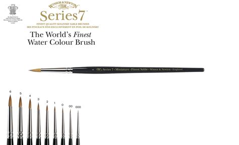 Winsor & Newton Series 7 Miniature Kolinsky Sable Brush - Your online store