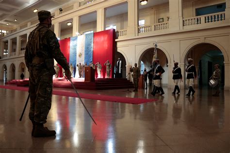 Ceremonia de Cambio de Abanderado Colegio Militar de la Nación