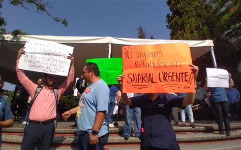 UAEM Administrativos Exigen Mejoras Salariales El Sol De Cuernavaca