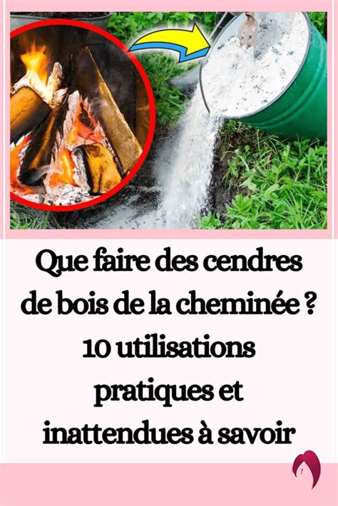 Que faire des cendres de bois de la cheminée