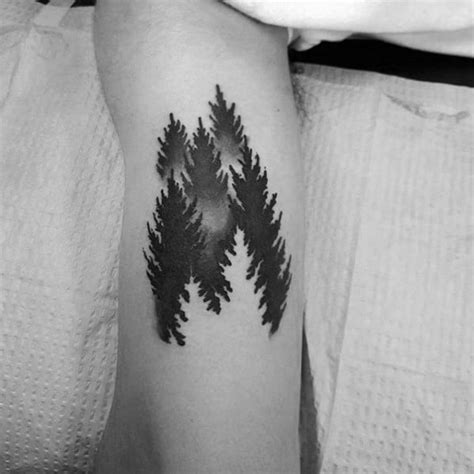 50 Simple Tree Tattoo Designs For Men Forest Ink Ideas