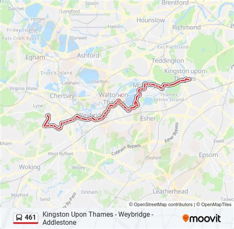 Route Schedules Stops Maps Chertsey South Updated