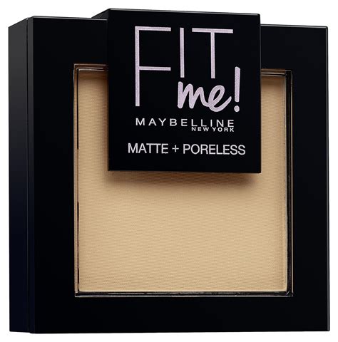 Maybelline Fit Me Powder Natural Beige Polvos Faciales Mujeres