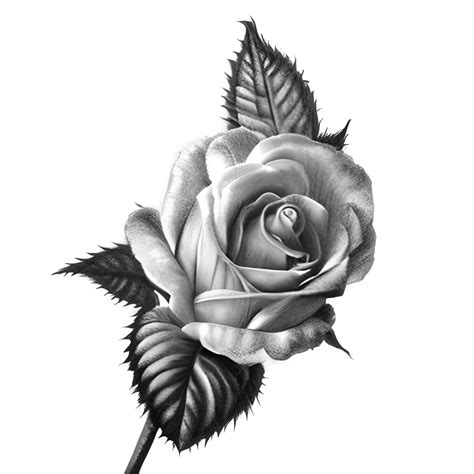 Beautiful Grayscale Portraits Of Long Stem Roses With Dew Creative