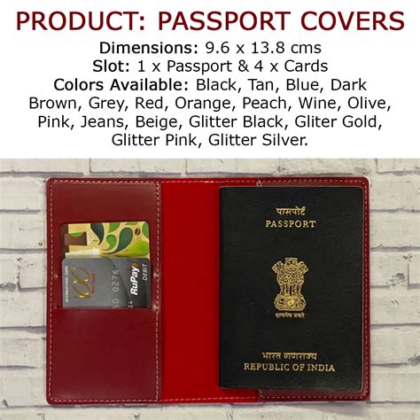 Leather Passport Wallet - Yooneek