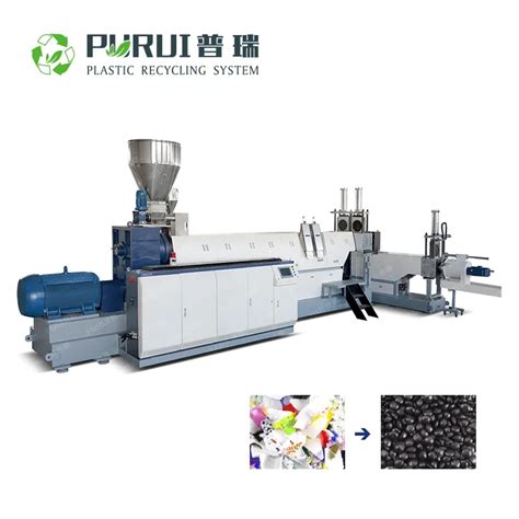 Plastic Bottles Granulating Line And Machine Purui Machinery