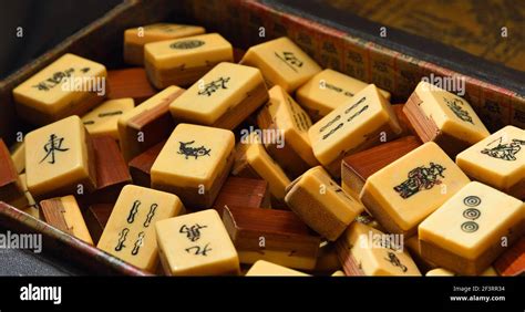 Mah Mahjong Immagini E Fotografie Stock Ad Alta Risoluzione Alamy