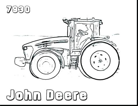 Farmall Tractor Coloring Pages