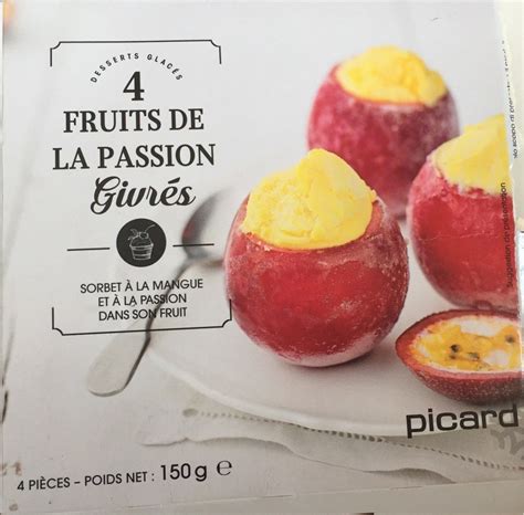 Fruits De La Passion Givr S Picard G