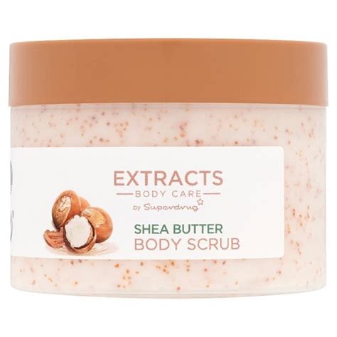 Extracts Scrub Shea 75ml Skin Superdrug