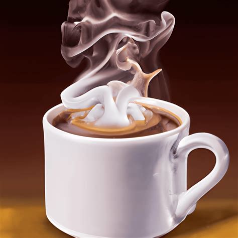 Coffee with Steam Illustration · Creative Fabrica